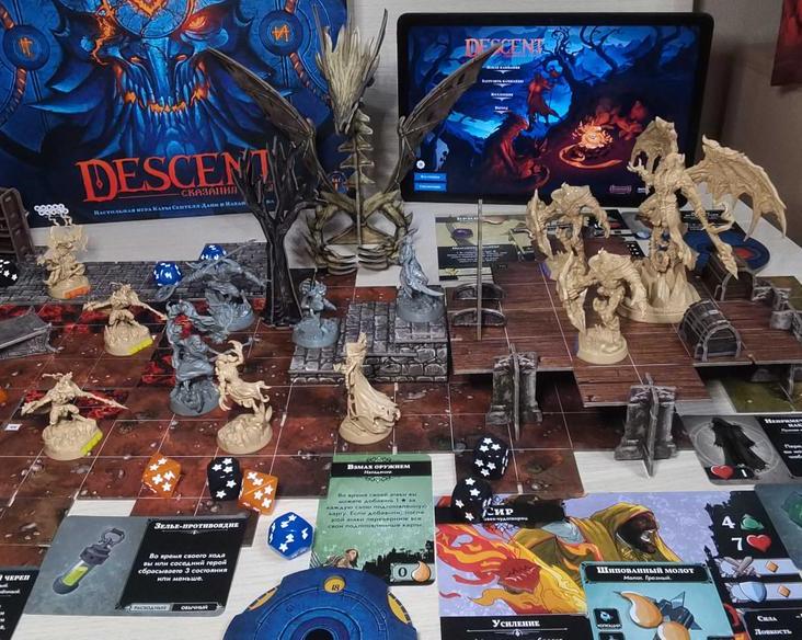 Обзор «Descent: Сказания тьмы»: кооперативная ролевая видеоигра на столе / Игры / iXBT Live