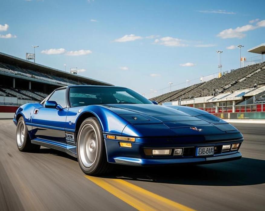 Chevrolet Corvette Grand Sport 1996 обошел на трековом кольце ультрасовременный электропикап Tesla Cybertruck / Авто и транспорт / iXBT Live