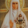 Икона Княгиня Елисавета 7*9 см